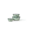 Set van 3 Mepal multikommen rond Cirqula nordic sage 350 ml + 750 ml + 1250 ml