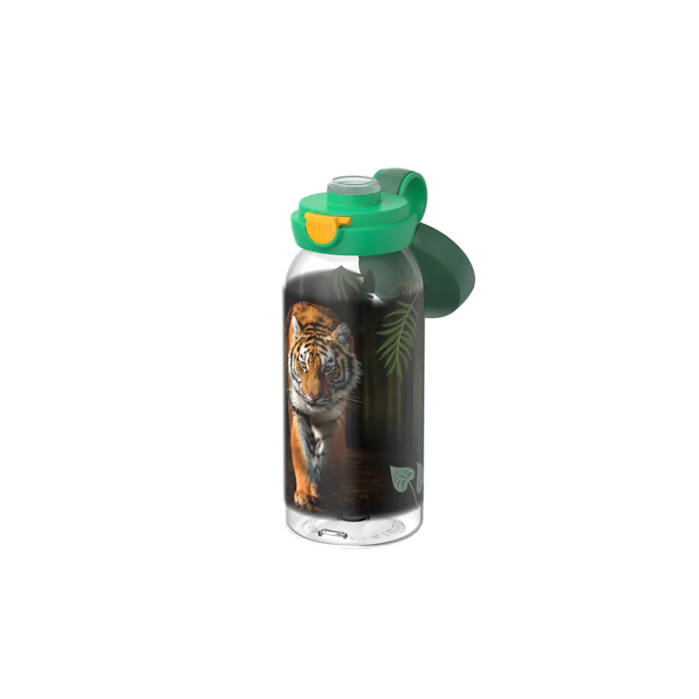 Mepal campus drinkfles met flipdop 600 ml wild tiger