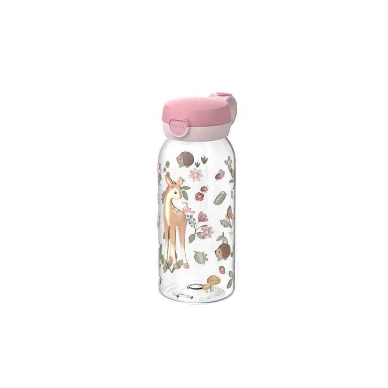 Mepal campus drinkfles met flipdop 600 ml Little Dutch fairy garden