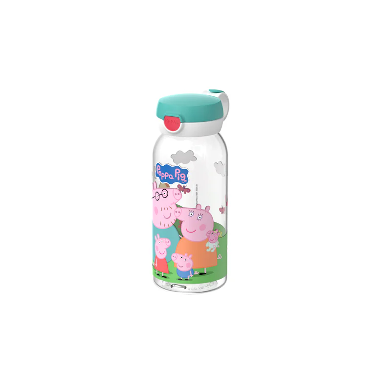 Mepal campus drinkfles met flipdop 600 ml Peppa Pig