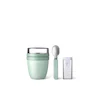 2-delige Mepal lunchset ellipse nordic sage lunchpot + vouwlepel