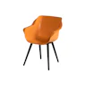 Hartman Sophie Studio dining armstoel Orange India carbon black
