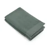 Walra gastendoek soft cotton legergroen 30x50 cm set van 2