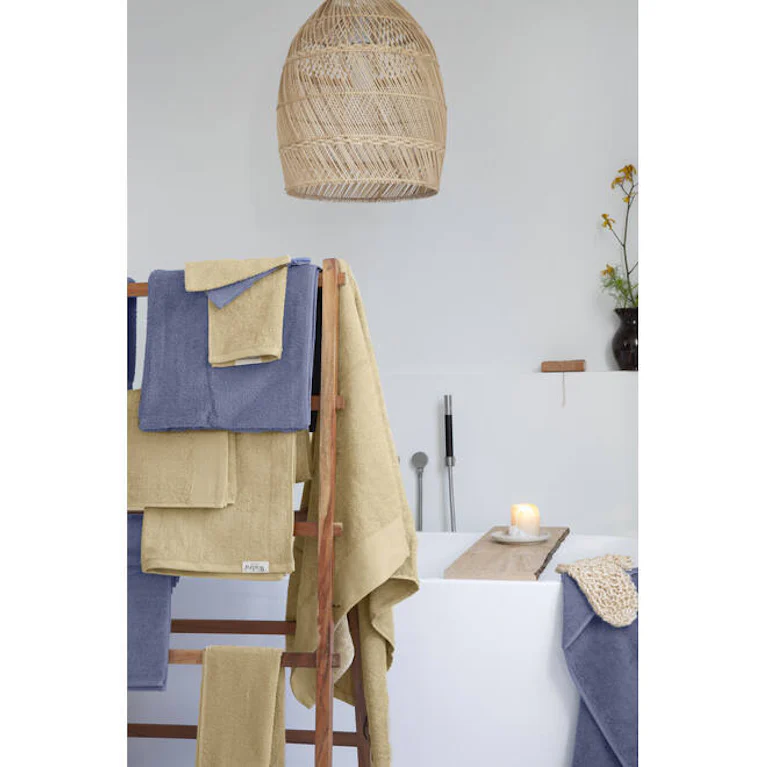 Walra gastendoek soft cotton maisgeel 30x50 cm set van 2