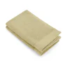 Walra gastendoek soft cotton maisgeel 30x50 cm set van 2