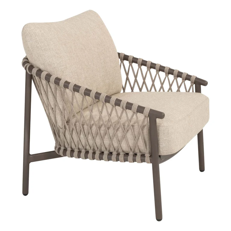 4SO Allora loungestoel terre incl 2 kussens