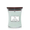 Woodwick sagewood & seagrass medium candle