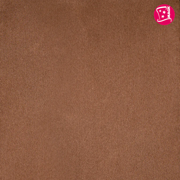 Sjaal / shawl satijn bruin