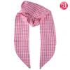 Sjaal / shawl pink wit