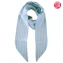 Sjaal / shawl blauw wit