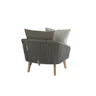 Santander lounge stoel teak rope