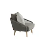 Santander lounge stoel teak rope