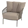 4SO Capalbio loungestoel terra met kussens
