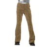 Party glitter broek goud flared kind