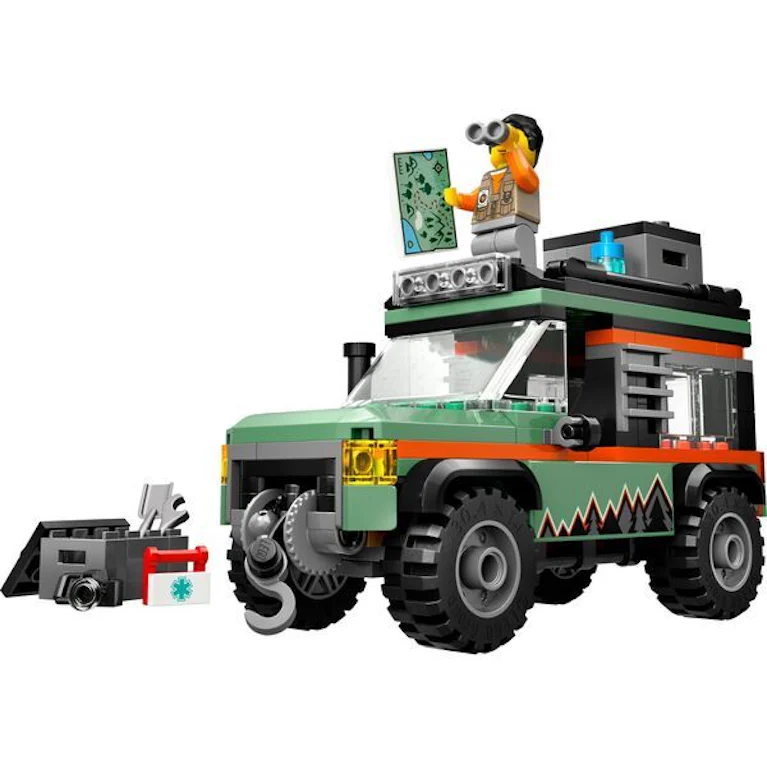 LEGO® City 60447 4x4 terreinwagen voor in de bergen