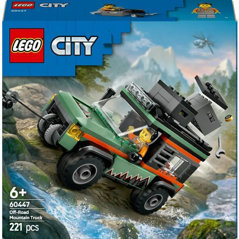LEGO® City 60447 4x4 terreinwagen voor in de bergen