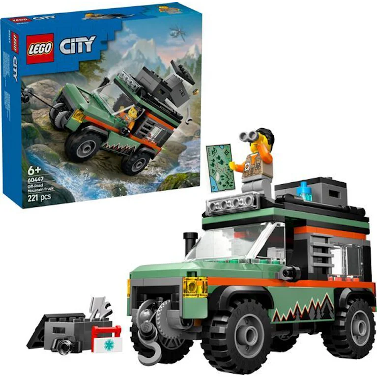 LEGO® City 60447 4x4 terreinwagen voor in de bergen