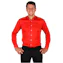 Herenhemd Basic colour rood