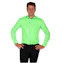 Herenhemd Basic neon groen
