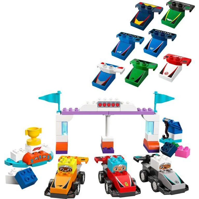 LEGO® DUPLO 10445 F1® team racewagens en coureurs