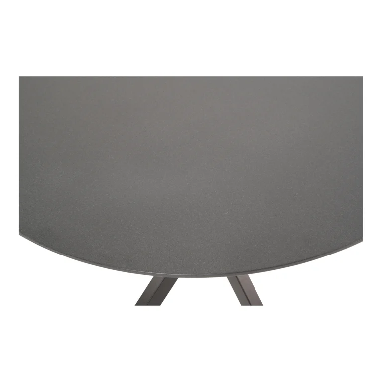 Crest tuintafel 90 cm rond antraciet
