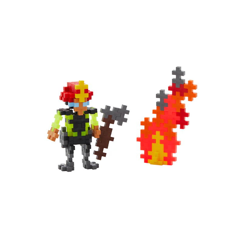 Plus-Plus tube brandweer: 100 stuks (4294)