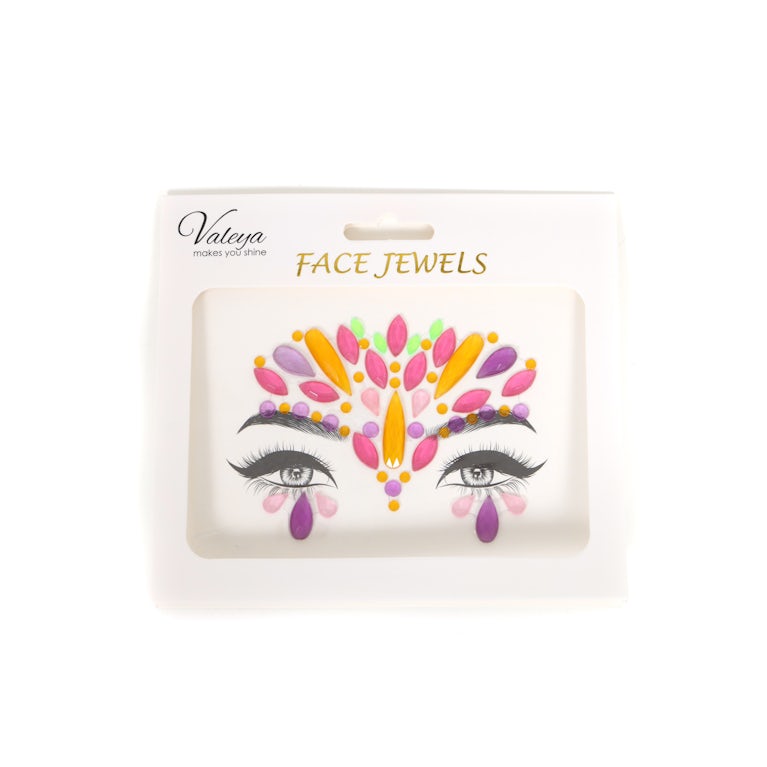 face jewels 31 glow in the dark