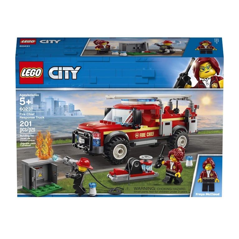 LEGO® City Town 60231 Reddingswagen van brandweercommandant OP=OP