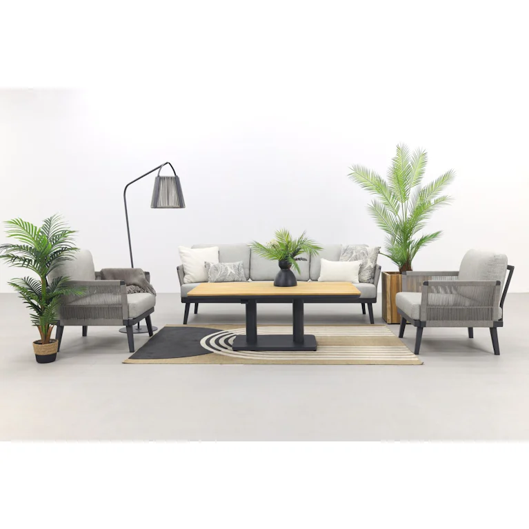 Elion loungeset met Zamin up down tafel