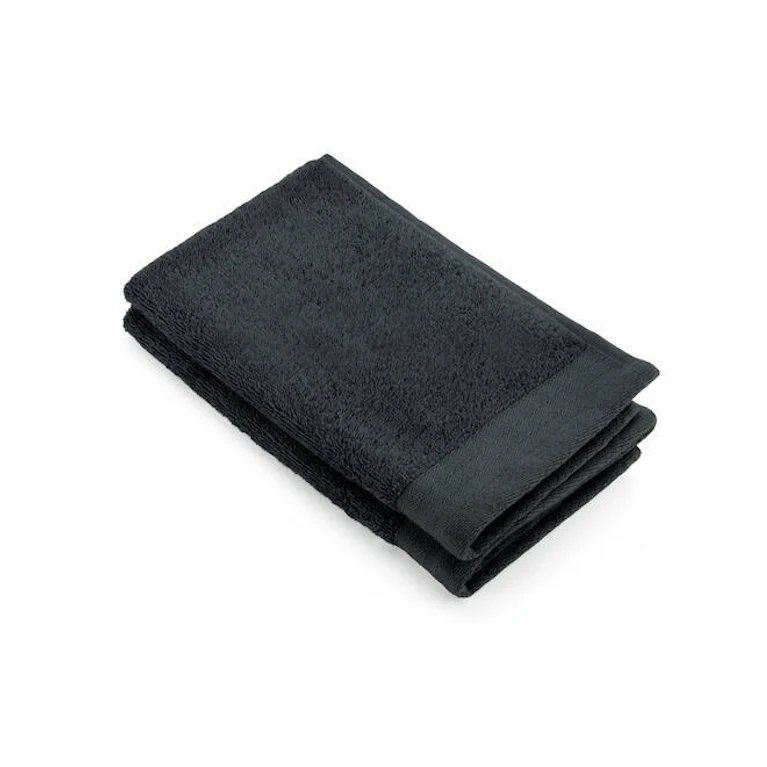 Walra gastendoek soft cotton antraciet 30x50 cm set van 2