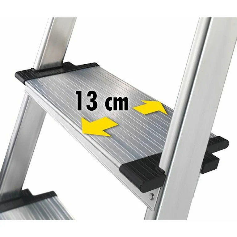 Hailo huishoudtrap L95 5 xxl alu steps