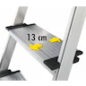 Hailo huishoudtrap L95 5 xxl alu steps