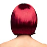 Pruik Cabaret robijn rood