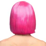 Pruik Cabaret ice roze