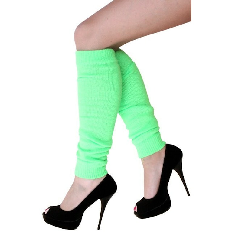 Beenwarmers neon groen