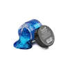 Blauwe glittergel voor huid & haar