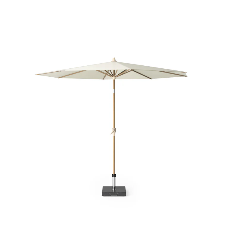 Platinum Riva parasol 300 cm teak ecru