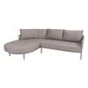 Taste by 4SO Catalana loungebank met chaise lounge rechts grijs