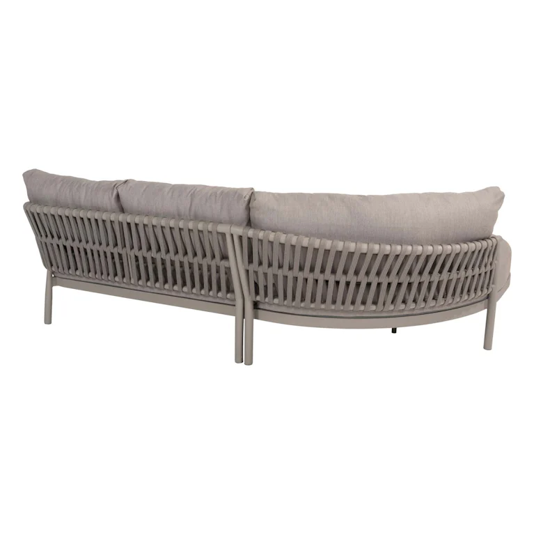 Taste by 4SO Catalana loungebank met chaise lounge rechts grijs