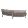 Taste by 4SO Catalana loungebank met chaise lounge rechts grijs