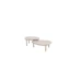 Taste by 4SO Monroe koffietafel set organisch 65 cm en 80 cm latte