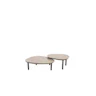 Taste by 4SO Monroe koffietafel set organische vorm 65 cm en 80 cm in Terre
