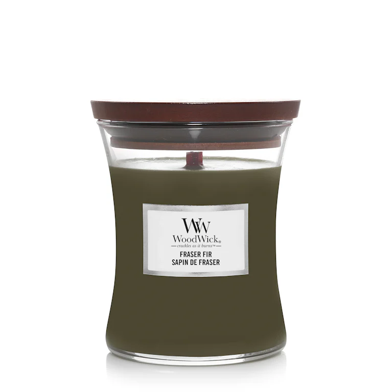 WoodWick frasier fir medium candle