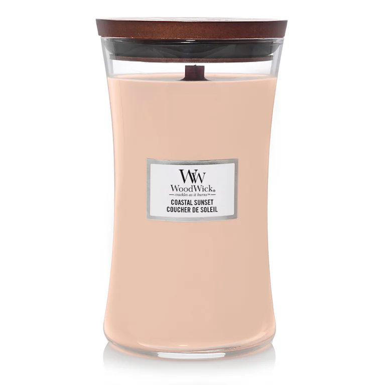 WoodWick coastal sunset large candle