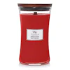 WoodwWick crimson berries large candle