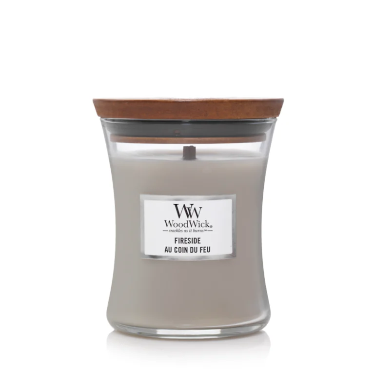 WoodWick fireside mini candle