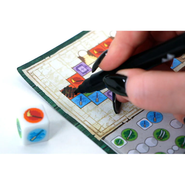 De zoektocht naar El Dorado dobbelavontuur dobbelspel