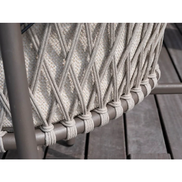 4SO Allora loungestoel terre incl 2 kussens