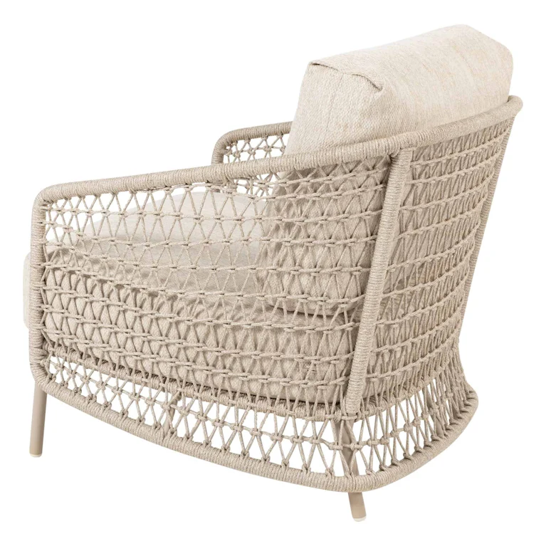 4SO Puccini loungestoel latte