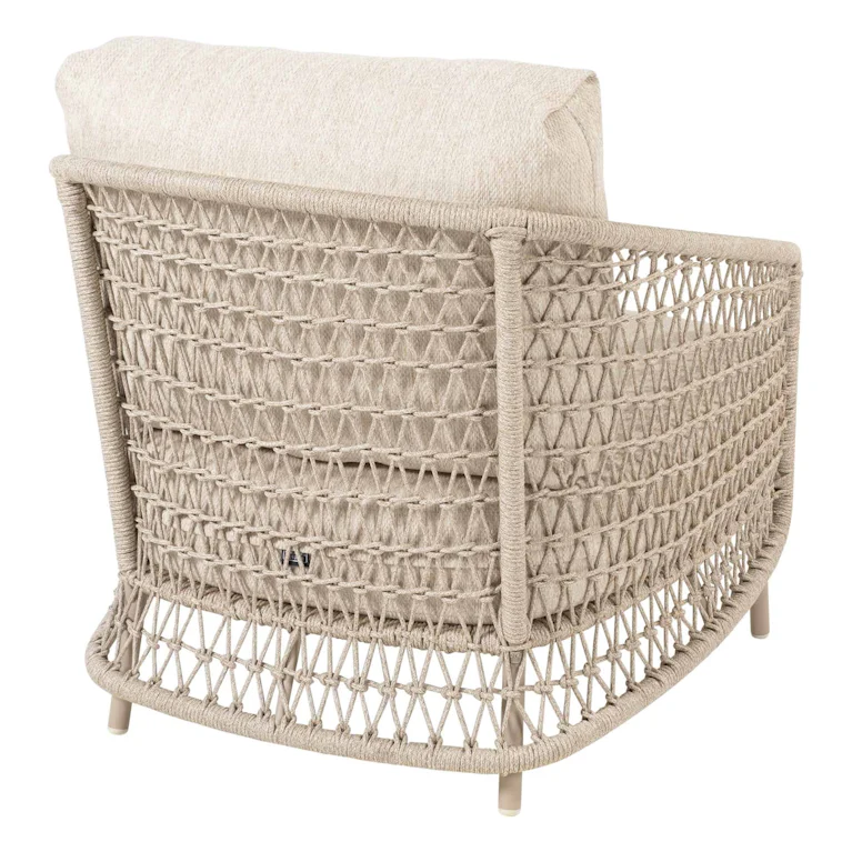 4SO Puccini loungestoel latte